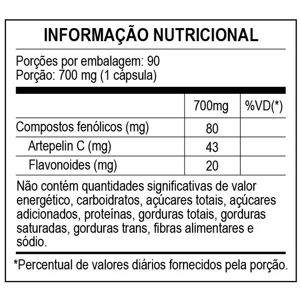 Própolis Verde Cytopropolis 90 cápsulas 700mg - Imagem 2