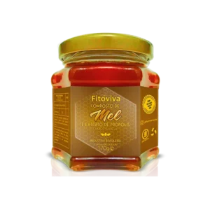 Composto de Mel e Própolis - Sabor Canela 170g