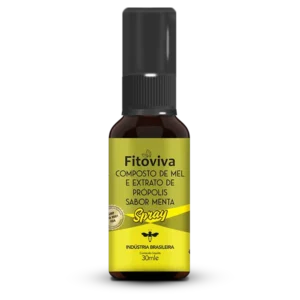 Spray de Mel e Própolis - Sabor Menta 30ml