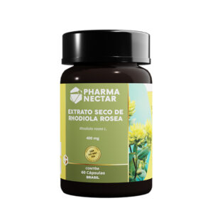 Extrato de Rhodiola Rosea 60 cápsulas 400mg