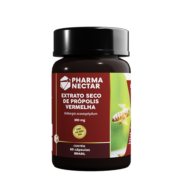 Própolis Vermelha 60 cápsulas 300mg