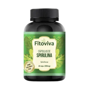 Spirulina 60 cápsulas 500mg